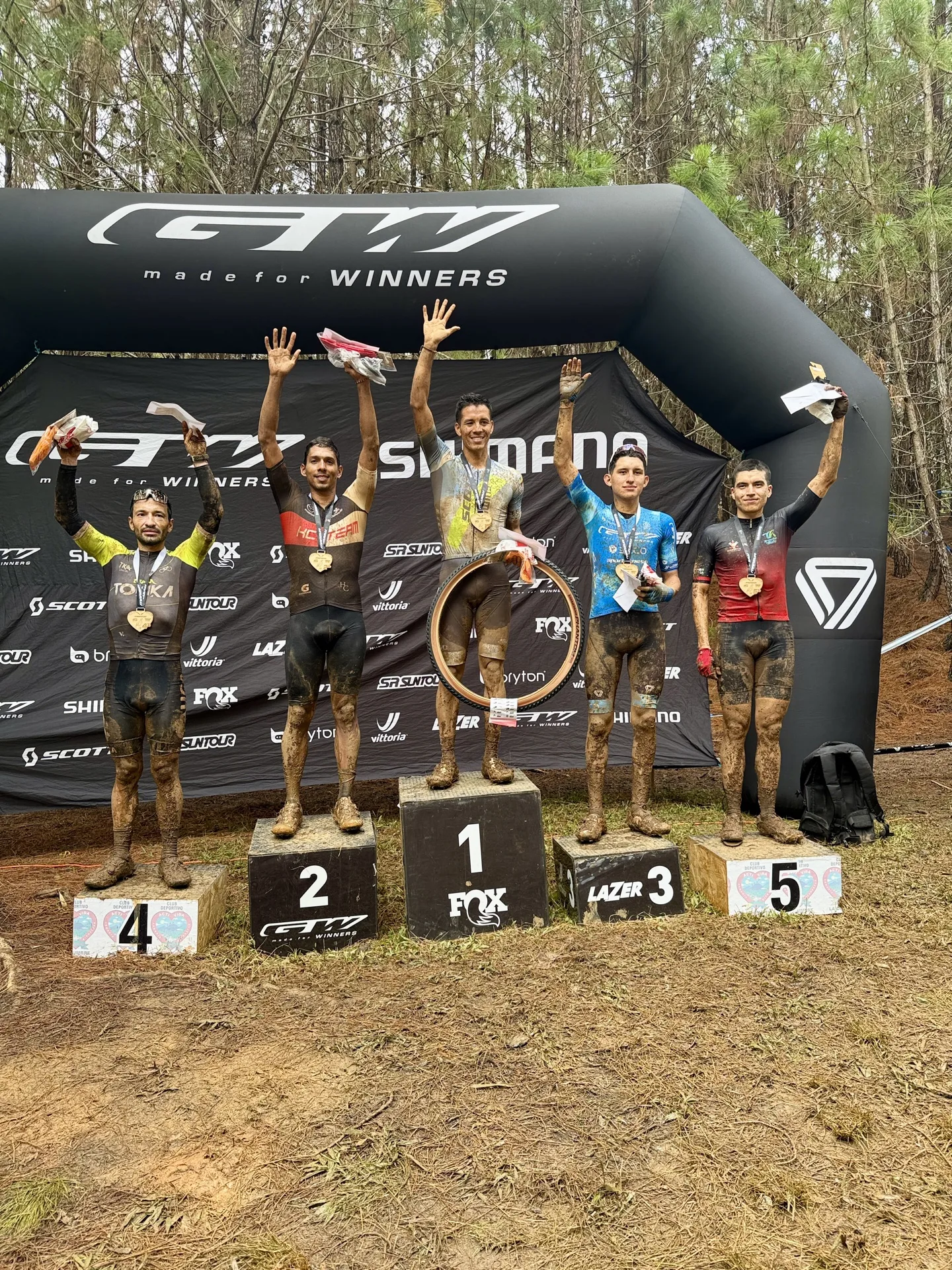 podio copa valle pavas